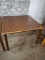 Wood Square Table 4'