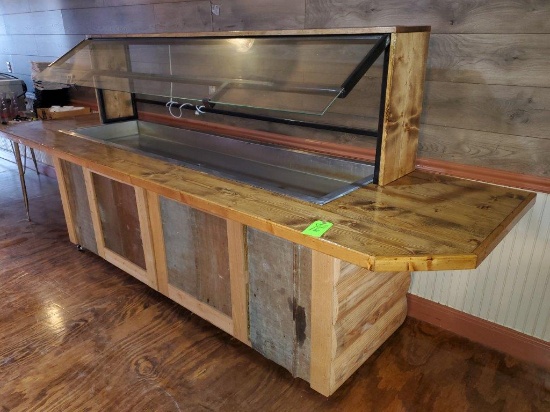 Cold Buffet Table - Wood Framed