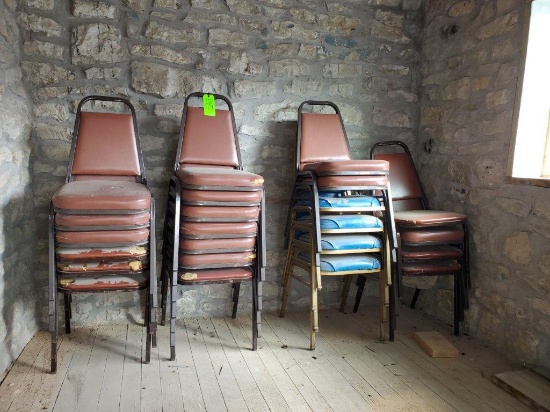 Stackable Padded Chairs