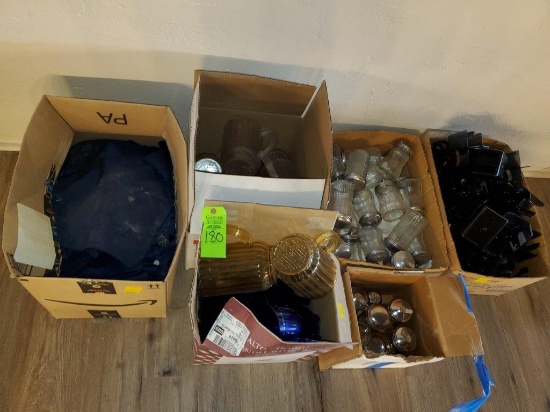 Misc. Boxes of Restaurant Supplies