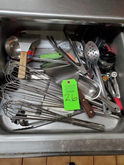 Contents of Drawer - Kitchen Utensils
