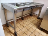 Open Well 4 Pan Electric Hot Food Table