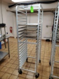 Sheet Pan Rack on Wheels