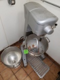 Hobart Floor Mixer with 2 Stainless Steel Mixing Bowls