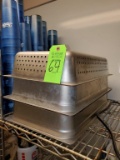 4 Large Steam Pans