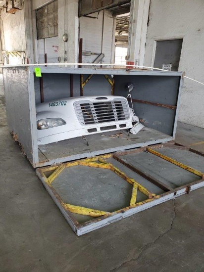 Freightliner Hood in Wood Crate