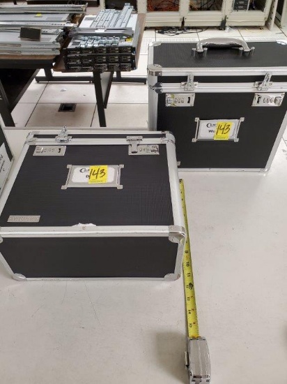 2 Vaultz Combination Lock Boxes