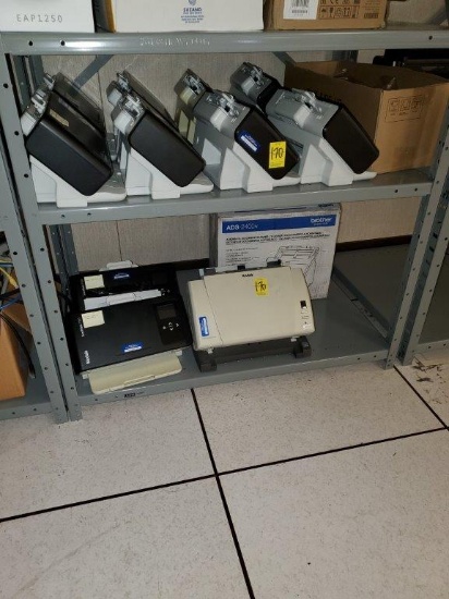 Contents Bottom 2 Shelves of Scanners