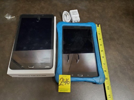 2 Samsung Tablets