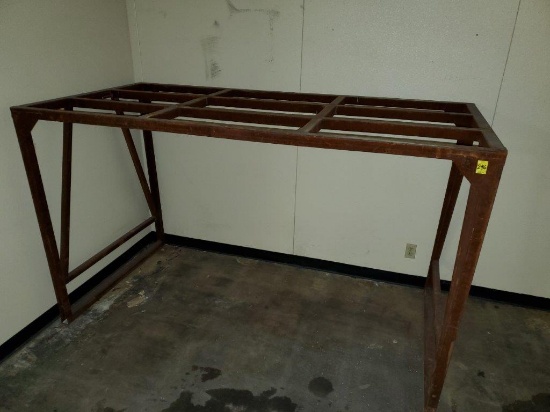 Metal Pallet Rack - Approx. 7'8"L x 3'10"W x 4'8"H