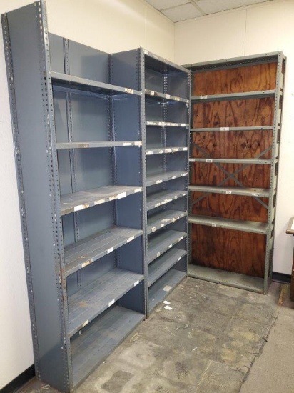 4 Metal Shelves