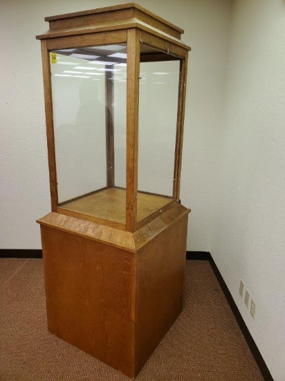 Wood Trophy Case