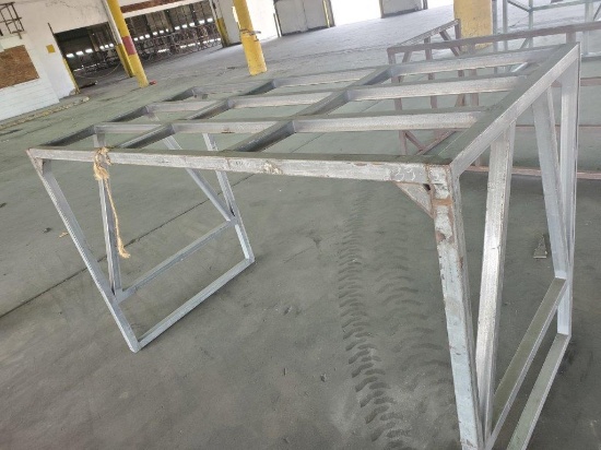 Metal Pallet Racks - Approx. 7'8"L x 3'10"W x 4'8"H