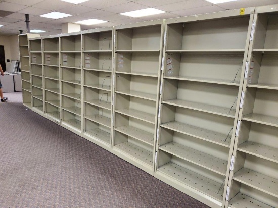 6 HON Bookcases & 1 Bookcase