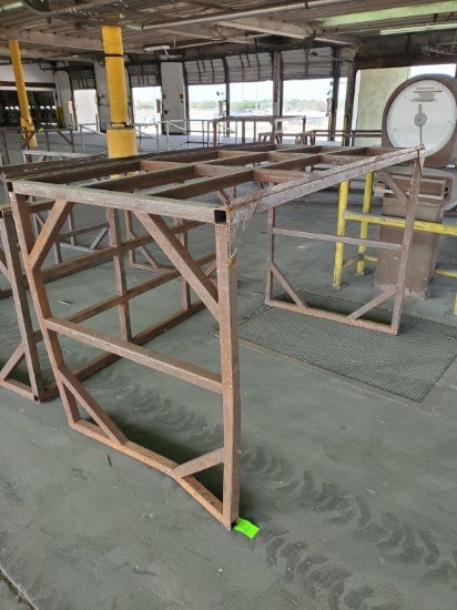 Metal Pallet Racks - Approx. 7'8"L x 3'10"W x 4'8"H