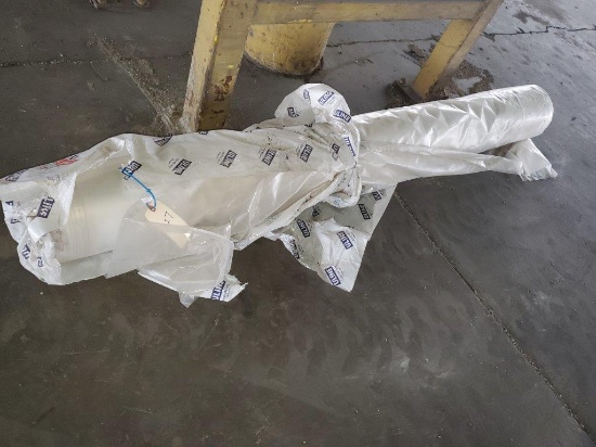 Roll of White Plastic