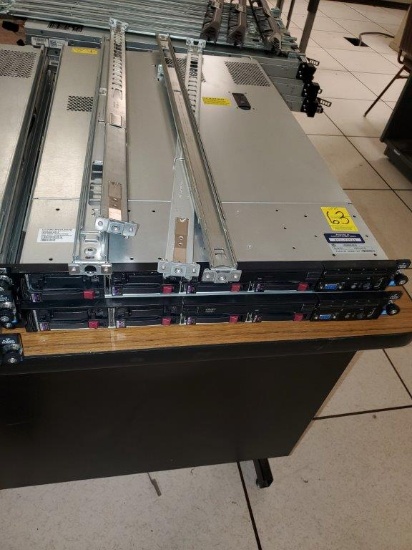 2 HP ProLiant DL360 Gen7 Servers - No Hard Drives Included
