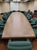 Conference Table (2 Sections) 20'L x 5'W