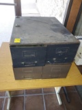 2 Record File Drawers