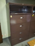 Lateral File - 5 Drawers - 3'L x 18