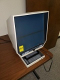 Vintage Eye Com 1100 Microfiche Microslide Reader Viewer Desktop Model
