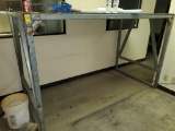 Metal Pallet Rack - Approx. 7'8