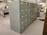 Bank of File Cabinets (11)