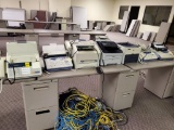 7 Fax Machines & 1 Printer