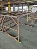 Metal Pallet Racks - Approx. 7'8