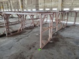 4 Metal Pallet Racks - Approx. 7'8