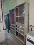 Metal Shelving of South Wall