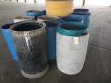 Lot of Trash Cans