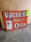 Vacuum Motor Car Oil Porcelain Sign