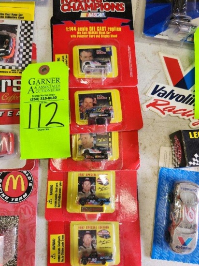 Nascar Racing Champions 1:144 Die-Cast Lot of 5