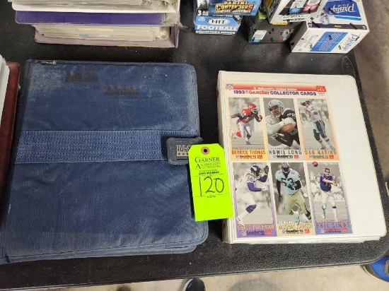 2 Binders of Misc. Football Cards