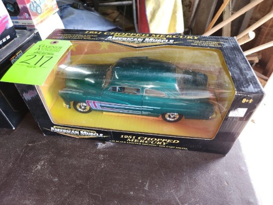 American Muscle 1951 Chopped Mercury Limited Edition Die-Cast Car