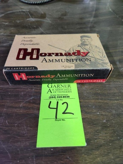 Hornady .300 H&H 180 Grain Ammunition
