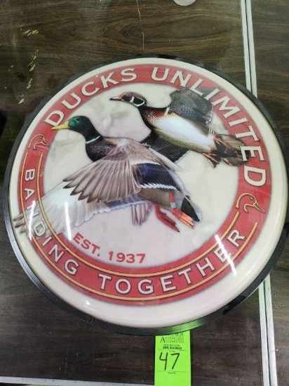 Ducks Unlimited Lighted Sign