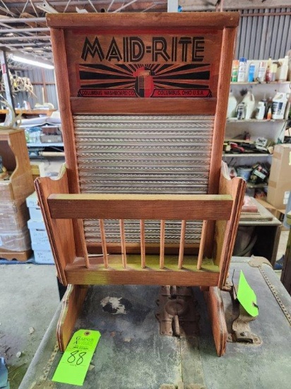 Maid-Rite Washboard
