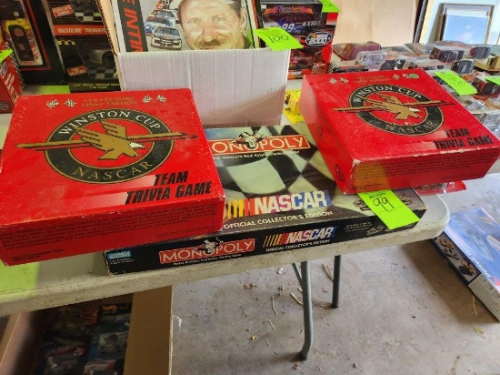 Winston Cup Trivia Games & Nascar Monopoly