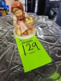 Hummel Chicken Girl Figurine