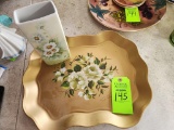 Serving Tray & Bavaria Vase