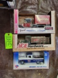 3 Die-Cast Trucks