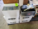 5 Boxes & a Tote of Records 45's