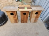 3 Wood Duck Houses