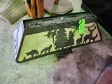 Pool Table Light with Deer, Wolves, Ducks