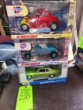 3 Collectible Die-Cast Cars