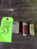 3 Vintage Trench Lighters