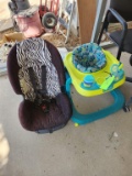 Car Seat & Baby Walker with Activity Center