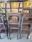 4 Restaurant Padded Chairs
